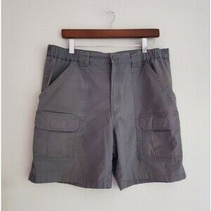 SAVANE Men's Medium Grey Cargo Shorts Size W 36